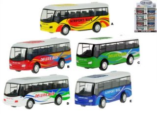Obrázek z Autobus kov 9cm 1:55 zpětný chod 5dr (24) 